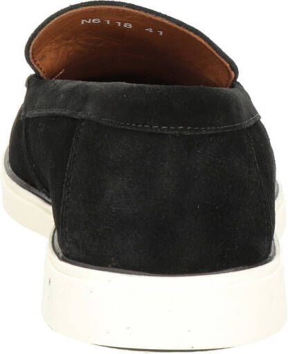 Nelson suède loafers zwart