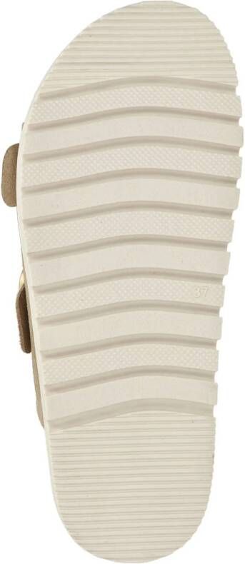 Nelson suède slippers beige