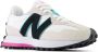 New Balance 327 90's sneakers wit zwart fuchsia aqua - Thumbnail 4