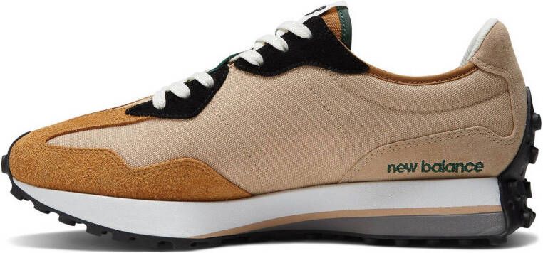 New Balance 327 sneakers camel groen