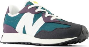 New Balance 327 sneakers petrol aubergine wit