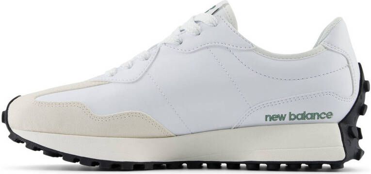 New Balance 327 sneakers wit groen