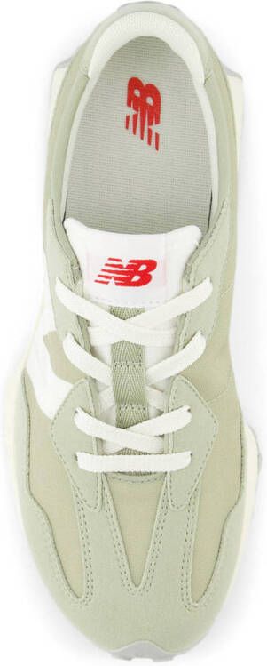 New Balance 327 V1 sneakers lichtgroen ecru