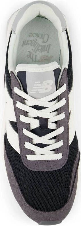 New Balance 370 sneakers antraciet zwart ecru