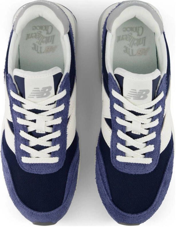 New Balance 370 sneakers donkerblauw blauw wit