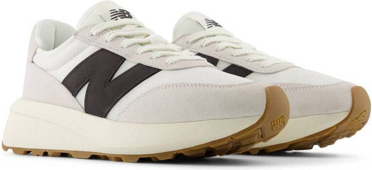 New Balance 370 sneakers offwhite zwart