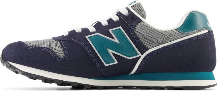 New Balance 373 V2 sneakers donkerblauw turquoise grijs