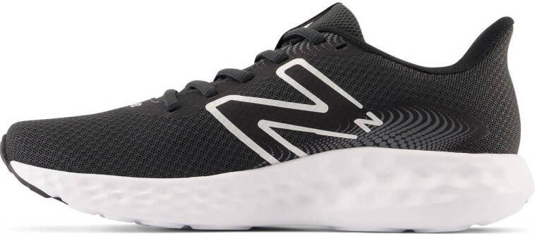 New Balance 411 v3 hardloopschoenen zwart zilver