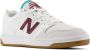 New Balance 480 sneakers wit donkerrood aqua Leer Meerkleurig 36 - Thumbnail 3