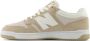 New Balance BB480 suède sneakers beige ecru wit - Thumbnail 6