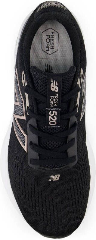New Balance 520 hardloopschoenen zwart grijs wit