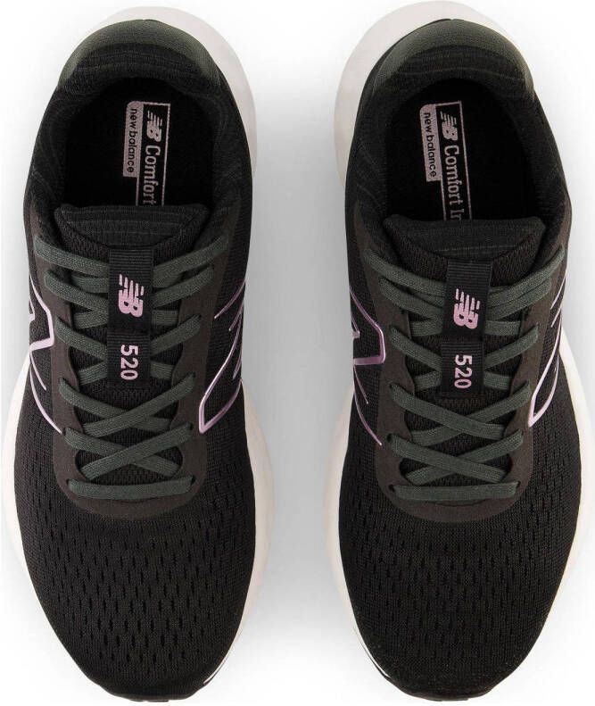 New Balance 520 V7 hardloopschoenen zwart roze