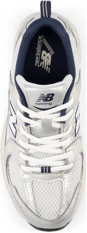 New Balance 530 sneakers lichtgrijs donkerblauw