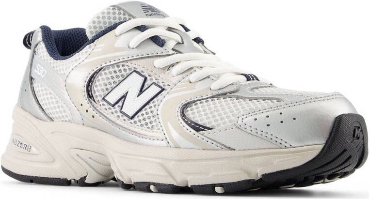 New Balance 530 sneakers lichtgrijs donkerblauw