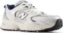 New Balance 530 sneakers lichtgrijs donkerblauw - Thumbnail 3