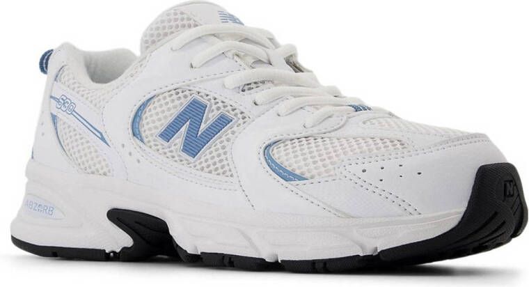 New Balance 530 sneakers wit blauw