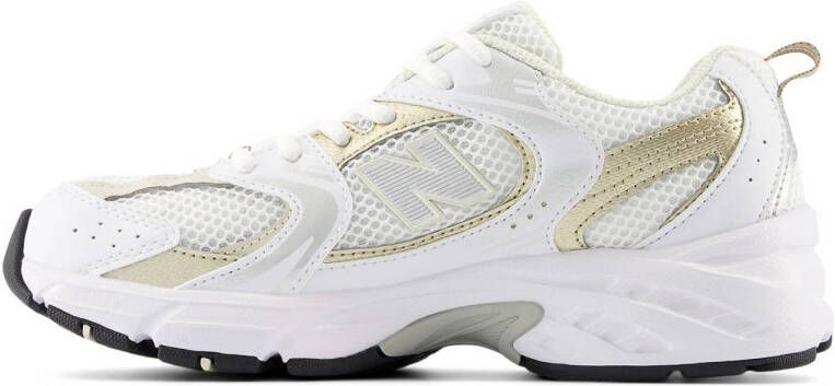 New Balance 530 sneakers wit goudkleurig