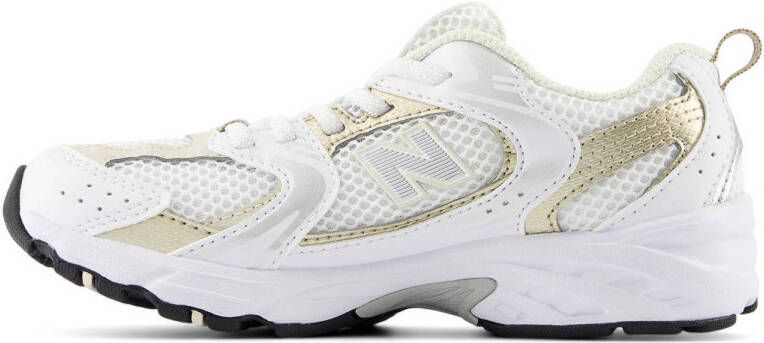 New Balance 530 sneakers wit goudkleurig