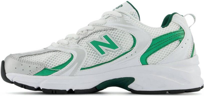 New Balance 530 sneakers wit groen