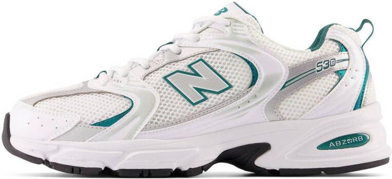 New Balance 530 sneakers wit groen grijs