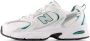 New Balance Mr530 Lage Heren Sneakers Wit Groen - Thumbnail 6