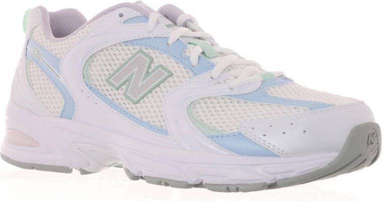 New Balance 530 sneakers wit lichtblauw