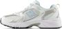 New Balance 530 sneakers wit lichtblauw zilver - Thumbnail 4