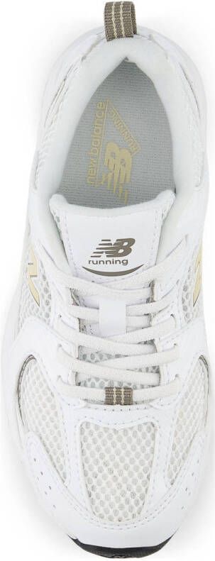 New Balance 530 sneakers wit lichtgeel