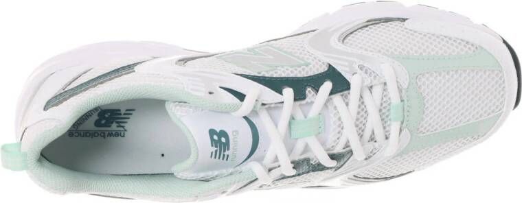 New Balance 530 sneakers wit lichtgroen donkergroen