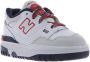 New Balance 550 sneakers wit blauw rood - Thumbnail 2