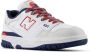 New Balance 550 sneakers wit donkerblauw rood - Thumbnail 2