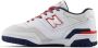 New Balance 550 sneakers wit donkerblauw rood - Thumbnail 3