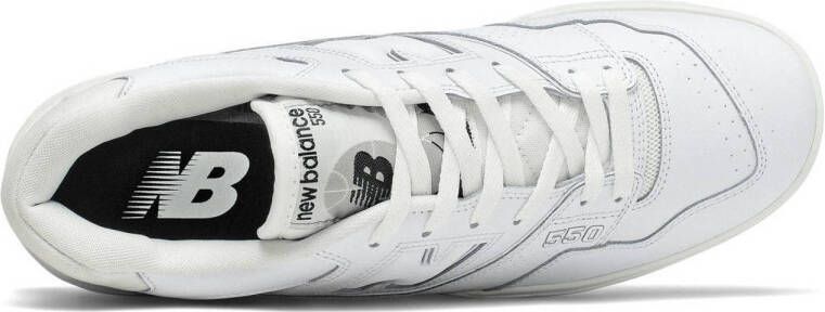New Balance 550 sneakers wit kobaltblauw