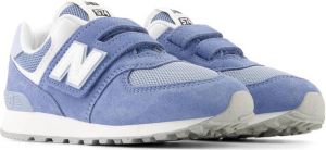 New Balance 574 sneakers blauw wit