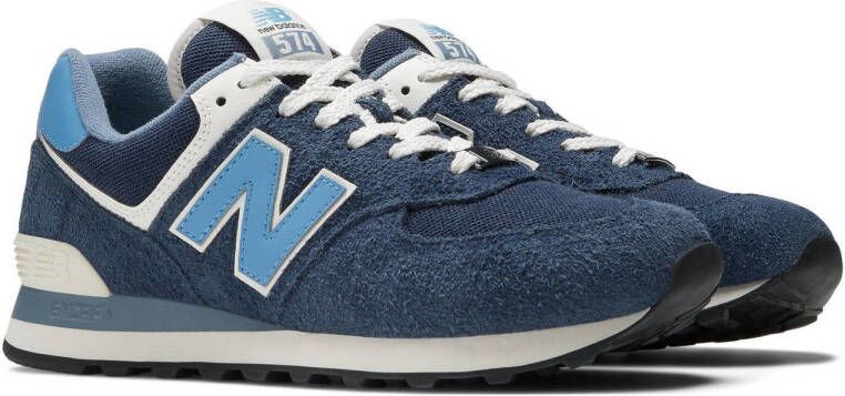 New Balance 574 sneakers donkerblauw wit