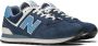 New Balance 574 sneakers donkerblauw wit - Thumbnail 5