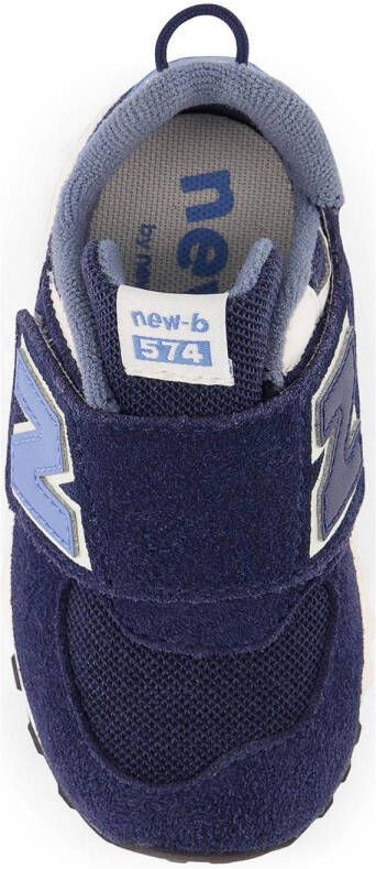 New Balance 574 sneakers donkerblauw wit
