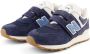 New Balance 574 sneakers donkerblauw wit Jongens Meisjes Suede Logo 34.5 - Thumbnail 5