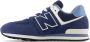New Balance 574 sneakers donkerblauw wit blauw - Thumbnail 6