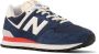 New Balance Stijlvolle Lage Sneakers in Donkerblauw Blue Heren - Thumbnail 6