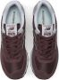 New Balance 574 sneakers donkerbruin lichtgrijs - Thumbnail 5