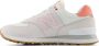 New Balance 574 sneakers ecru roze - Thumbnail 5