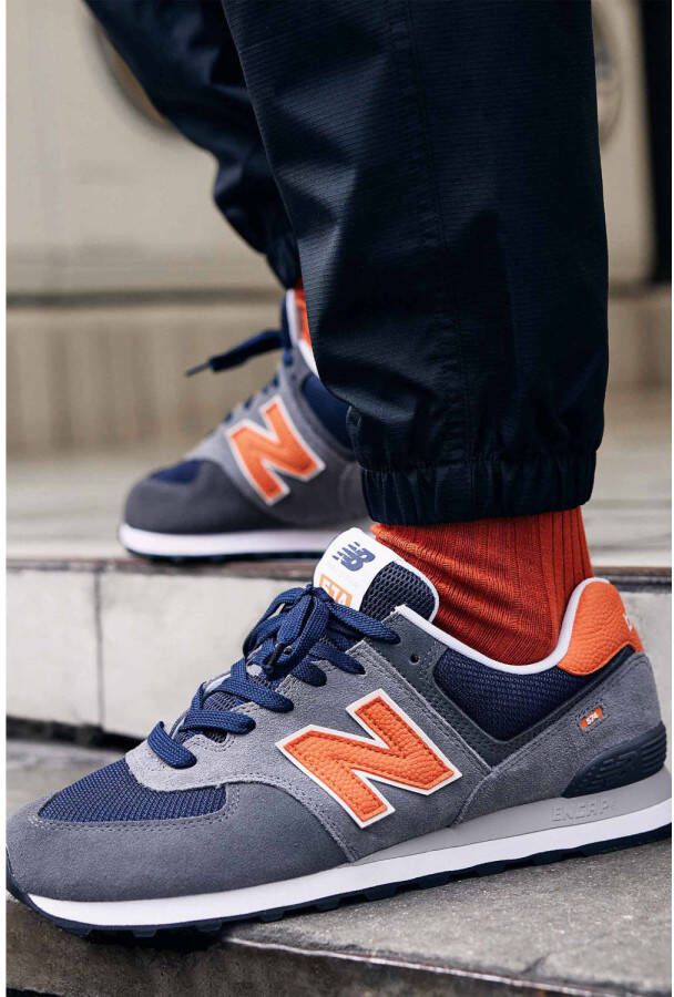 New Balance Classic 574 Heren Sneakers Sport Casual schoenen Grijs ML574EAF Schoenen