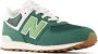 New Balance 574 sneakers groen wit Suede Meerkleurig 37 - Thumbnail 9