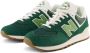 New Balance Donkergroene suède 574 sneakers Groen Heren - Thumbnail 5