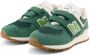 New Balance 574 sneakers groen wit Jongens Meisjes Suede Logo 34.5 - Thumbnail 8
