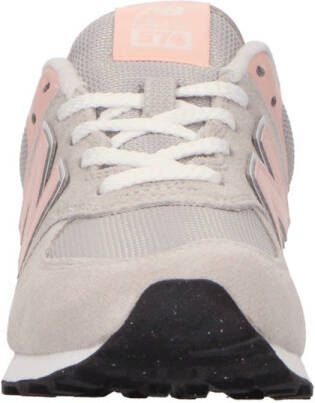 New Balance 574 sneakers lichtgrijs lichtroze