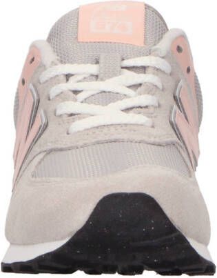 New Balance 574 sneakers lichtgrijs lichtroze