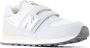 New Balance 574 V1 sneakers lichtgrijs lila Jongens Meisjes Suede Meerkleurig 34.5 - Thumbnail 2