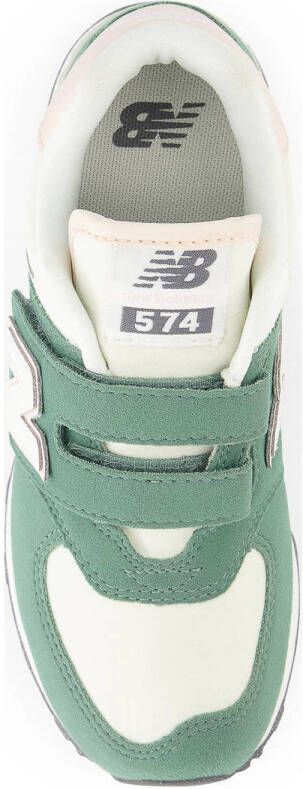 New Balance 574 V1 sneakers mintgroen wit